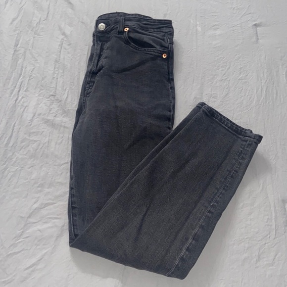 H&M Denim - Ultra high waist mom jeans